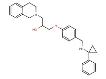 1-(3,4-dihydro-2(1H)-isoquinolinyl)-3-(4-{[(1-phenylcyclopropyl)amino]methyl}phenoxy)-2-propanol
