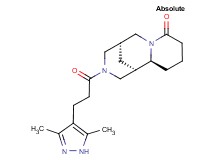 (1S,5R,11aS)-3-[3-(3,5-dimethyl-1H-pyrazol-4-yl)propanoyl]decahydro-8H-1,5-methanopyrido[1,2-a][1,5]diazocin-8-one