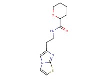 N-(2-imidazo[2,1-b][1,3]thiazol-6-ylethyl)tetrahydro-2H-pyran-2-carboxamide