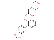 1-[2-(1,3-benzodioxol-5-yl)phenoxy]-3-morpholin-4-ylpropan-2-ol