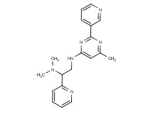 N~1~,N~1~-dimethyl-N~2~-(6-methyl-2-pyridin-3-ylpyrimidin-4-yl)-1-pyridin-2-ylethane-1,2-diamine