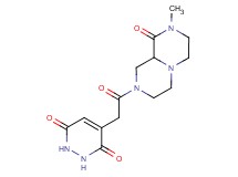 4-[2-(8-methyl-9-oxooctahydro-2H-pyrazino[1,2-a]pyrazin-2-yl)-2-oxoethyl]-1,2-dihydropyridazine-3,6-dione