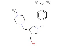 {(3R*,4S*)-1-(4-isopropylbenzyl)-4-[(4-methylpiperazin-1-yl)methyl]pyrrolidin-3-yl}methanol