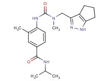 N-isopropyl-3-methyl-4-({[methyl(1,4,5,6-tetrahydrocyclopenta[c]pyrazol-3-ylmethyl)amino]carbonyl}amino)benzamide
