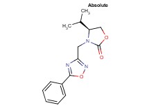 (4S)-4-isopropyl-3-[(5-phenyl-1,2,4-oxadiazol-3-yl)methyl]-1,3-oxazolidin-2-one