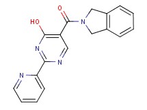 5-(1,3-dihydro-2H-isoindol-2-ylcarbonyl)-2-pyridin-2-ylpyrimidin-4-ol