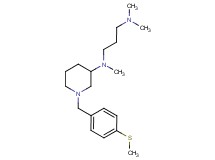 N,N,N'-trimethyl-N'-{1-[4-(methylthio)benzyl]-3-piperidinyl}-1,3-propanediamine