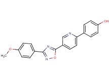 4-{5-[3-(4-methoxyphenyl)-1,2,4-oxadiazol-5-yl]pyridin-2-yl}phenol
