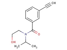 3-ethynyl-N-(2-hydroxyethyl)-N-isopropylbenzamide
