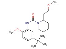 N-(5-tert-butyl-2-methoxyphenyl)-2-(2-methoxyethyl)piperidine-1-carboxamide