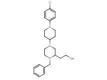 2-{1-benzyl-4-[1-(4-chlorophenyl)-4-piperidinyl]-2-piperazinyl}ethanol
