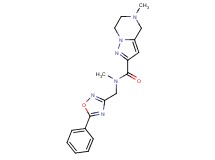 N,5-dimethyl-N-[(5-phenyl-1,2,4-oxadiazol-3-yl)methyl]-4,5,6,7-tetrahydropyrazolo[1,5-a]pyrazine-2-carboxamide