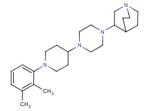 3-{4-[1-(2,3-dimethylphenyl)piperidin-4-yl]piperazin-1-yl}quinuclidine