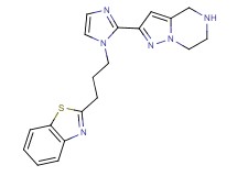 2-{1-[3-(1,3-benzothiazol-2-yl)propyl]-1H-imidazol-2-yl}-4,5,6,7-tetrahydropyrazolo[1,5-a]pyrazine dihydrochloride