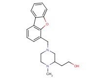 2-[4-(dibenzo[b,d]furan-4-ylmethyl)-1-methyl-2-piperazinyl]ethanol
