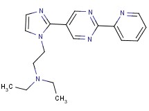 N,N-diethyl-2-[2-(2-pyridin-2-ylpyrimidin-5-yl)-1H-imidazol-1-yl]ethanamine