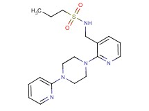 N-({2-[4-(2-pyridinyl)-1-piperazinyl]-3-pyridinyl}methyl)-1-propanesulfonamide
