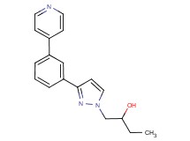 1-{3-[3-(4-pyridinyl)phenyl]-1H-pyrazol-1-yl}-2-butanol