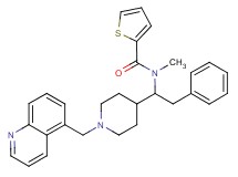 N-methyl-N-{2-phenyl-1-[1-(5-quinolinylmethyl)-4-piperidinyl]ethyl}-2-thiophenecarboxamide