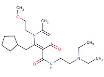 2-(cyclopentylmethyl)-N-[2-(diethylamino)ethyl]-1-(2-methoxyethyl)-6-methyl-4-oxo-1,4-dihydro-3-pyridinecarboxamide