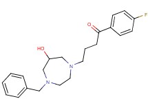 4-(4-benzyl-6-hydroxy-1,4-diazepan-1-yl)-1-(4-fluorophenyl)-1-butanone