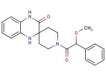 1-[methoxy(phenyl)acetyl]-1',4'-dihydro-3'H-spiro[piperidine-4,2'-quinoxalin]-3'-one
