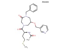 N-[(1S)-1-{[4-benzyl-3-oxo-6-(3-pyridinylmethoxy)-1,4-diazepan-1-yl]carbonyl}-3-(methylthio)propyl]acetamide