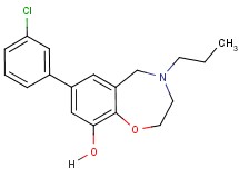 7-(3-chlorophenyl)-4-propyl-2,3,4,5-tetrahydro-1,4-benzoxazepin-9-ol