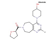 1-{7-[(2R)-tetrahydrofuran-2-ylcarbonyl]-6,7,8,9-tetrahydro-5H-pyrimido[4,5-d]azepin-4-yl}piperidin-4-ol