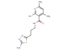 N-[3-(5-amino-1,3,4-thiadiazol-2-yl)propyl]-2-hydroxy-4,6-dimethylnicotinamide