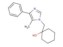 1-[(5-methyl-4-phenyl-1H-imidazol-1-yl)methyl]cyclohexanol