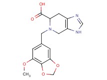 5-[(7-methoxy-1,3-benzodioxol-5-yl)methyl]-4,5,6,7-tetrahydro-3H-imidazo[4,5-c]pyridine-6-carboxylic acid