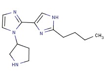 2'-butyl-1-pyrrolidin-3-yl-1H,1'H-2,4'-biimidazole