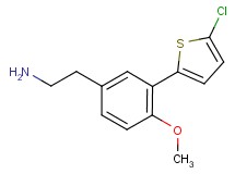 2-[3-(5-chloro-2-thienyl)-4-methoxyphenyl]ethanamine