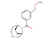 (1S*,6R*)-9-[3-(methoxymethyl)benzoyl]-3,9-diazabicyclo[4.2.1]nonane