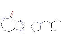 2-(1-isobutylpyrrolidin-3-yl)-5,6,7,8-tetrahydroimidazo[4,5-c]azepin-4(1H)-one