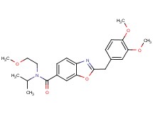 2-(3,4-dimethoxybenzyl)-N-isopropyl-N-(2-methoxyethyl)-1,3-benzoxazole-6-carboxamide