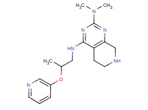 N~2~,N~2~-dimethyl-N~4~-[2-(pyridin-3-yloxy)propyl]-5,6,7,8-tetrahydropyrido[3,4-d]pyrimidine-2,4-diamine