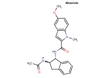 N-[(1R,2R)-2-(acetylamino)-2,3-dihydro-1H-inden-1-yl]-5-methoxy-1-methyl-1H-indole-2-carboxamide