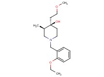 (3R*,4R*)-1-(2-ethoxybenzyl)-4-(2-methoxyethyl)-3-methyl-4-piperidinol