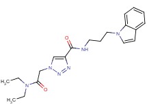 1-[2-(diethylamino)-2-oxoethyl]-N-[3-(1H-indol-1-yl)propyl]-1H-1,2,3-triazole-4-carboxamide