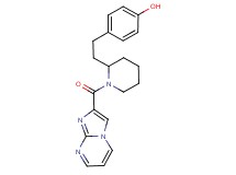4-{2-[1-(imidazo[1,2-a]pyrimidin-2-ylcarbonyl)-2-piperidinyl]ethyl}phenol