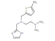 N-(1H-imidazol-2-ylmethyl)-N',N'-dimethyl-N-[(5-methyl-2-thienyl)methyl]ethane-1,2-diamine