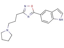 5-{3-[3-(1-pyrrolidinyl)propyl]-1,2,4-oxadiazol-5-yl}-1H-indole trifluoroacetate
