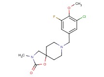 8-(3-chloro-5-fluoro-4-methoxybenzyl)-3-methyl-1-oxa-3,8-diazaspiro[4.5]decan-2-one