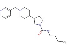 N-butyl-3-[1-(3-pyridinylmethyl)-4-piperidinyl]-1-pyrrolidinecarboxamide