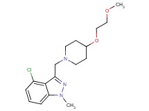 4-chloro-3-{[4-(2-methoxyethoxy)piperidin-1-yl]methyl}-1-methyl-1H-indazole