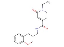 N-(3,4-dihydro-2H-chromen-3-ylmethyl)-1-ethyl-2-oxo-1,2-dihydropyridine-4-carboxamide
