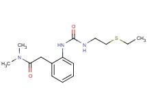 2-{2-[({[2-(ethylthio)ethyl]amino}carbonyl)amino]phenyl}-N,N-dimethylacetamide