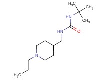 N-(tert-butyl)-N'-[(1-propylpiperidin-4-yl)methyl]urea